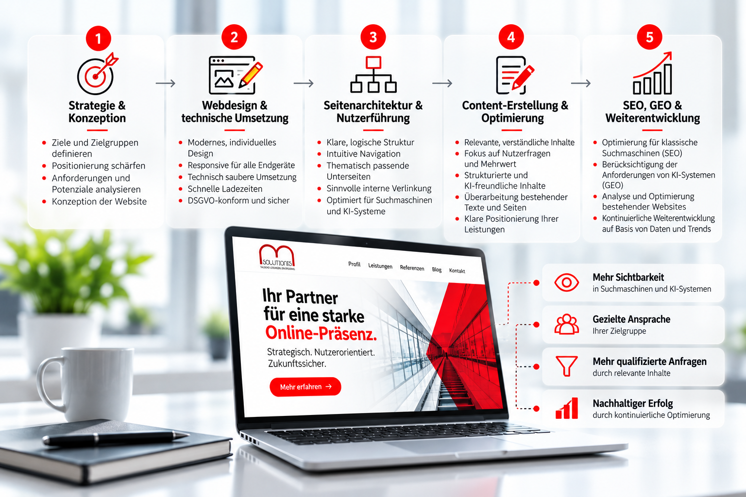 Website-Erstellung und digitale Optimierung